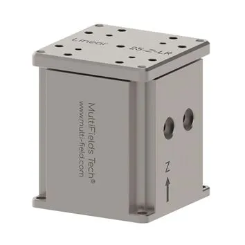 低温压电位移台，z方向长行程，25mm尺寸