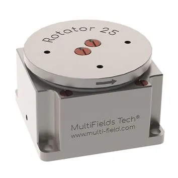 低温压电陶瓷旋转台，360°，25mm尺寸